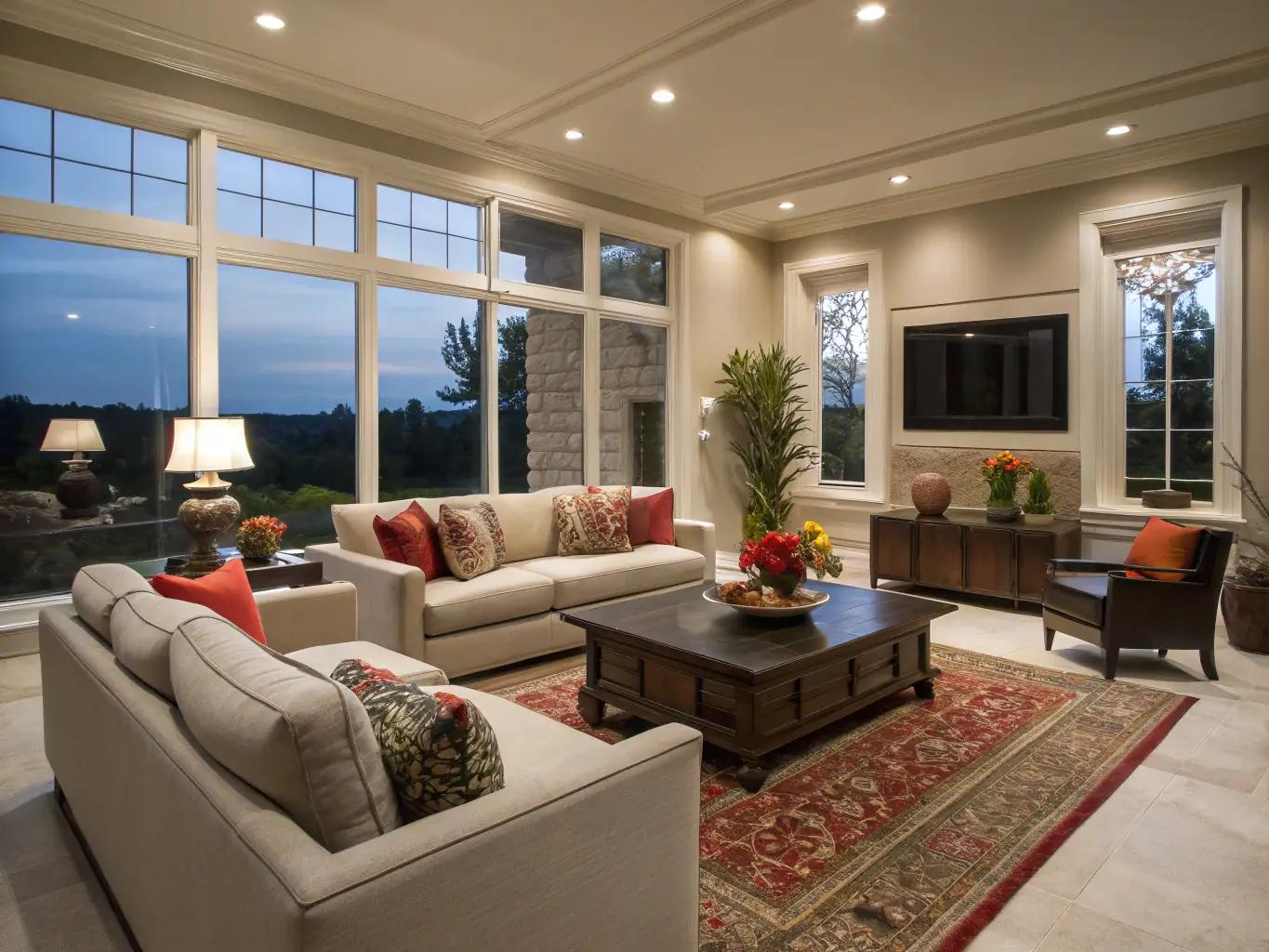 A beautifully arranged living room featuring furniture from the 'Modern Minimalist' collection, showcasing clean lines, neutral colors, and functional design.